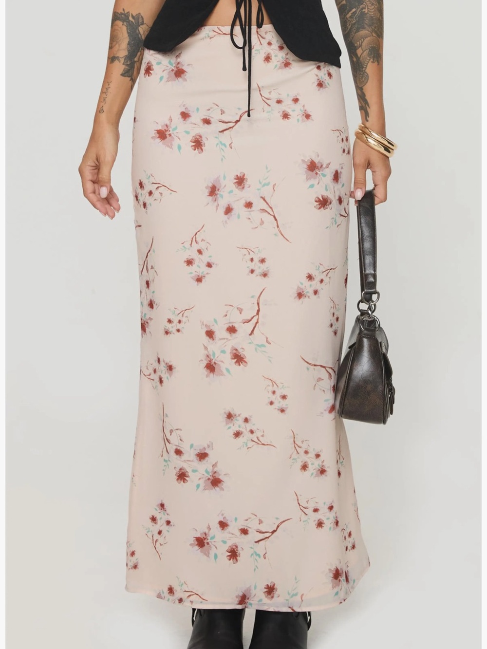 Princess Polly floral skirt